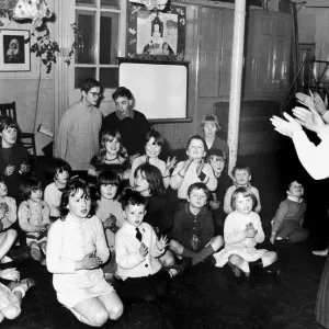 Children take part in a singalong lead by Mrs Ann Walker Children take part in a singalong lead by Mrs Ann Walker