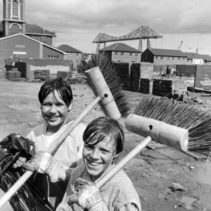Middlesbrough Street Clean-Up Print, 5th August 1985 Middlesbrough Street Clean-Up Print, 5th August 1985