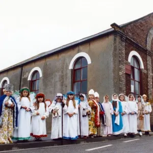 East Cleveland Methodist Chapel Nativity Print 4th December 1991
