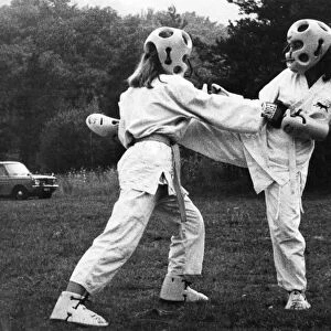 Children are taught to Self Defence at the Borottos Academy. October 1978 P009991