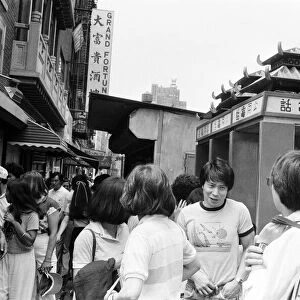 Chinatown, New York, USA, June 1984