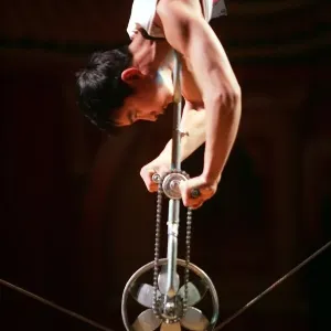 The Chinese State Circus are appearing in the big top on Newcastles Town Moor The Chinese State Circus are appearing in the big top on Newcastles Town Moor