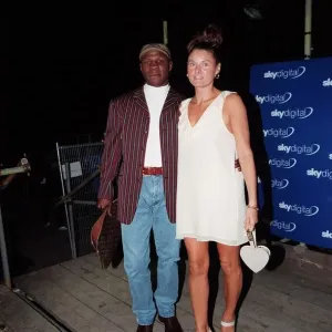 Chris Eubank Boxing October 98 Boxer arriving for the launch of Sky Digital TV Chris Eubank Boxing October 98 Boxer arriving for the launch of Sky Digital TV