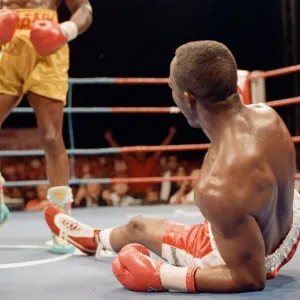 Chris Eubank defends his WBO super-middleweight title against Ron Essett at the Quinta do Chris Eubank defends his WBO super-middleweight title against Ron Essett at the Quinta do