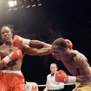 Chris Eubank defends his WBO super-middleweight title against Ron Essett at the Quinta do Chris Eubank defends his WBO super-middleweight title against Ron Essett at the Quinta do