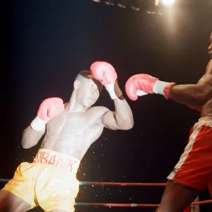 Chris Eubank defends his WBO super-middleweight title against Ron Essett at the Quinta do Chris Eubank defends his WBO super-middleweight title against Ron Essett at the Quinta do