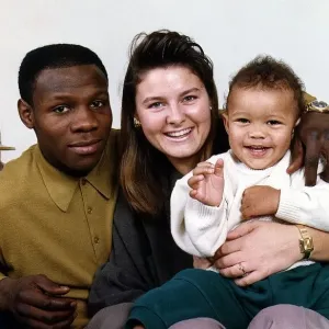 Chris Eubank Family Boxing Print (00131)