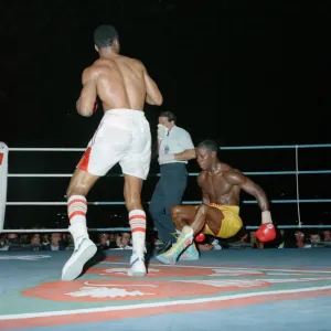 Chris Eubank vs Michael Watson Print - WBO Middleweight Title Fight