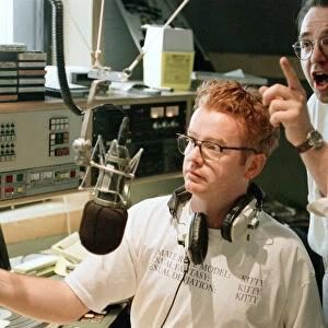 Chris Evans, radio And TV presenter at his last rehersal for his BBC Radio 1 Breakfast