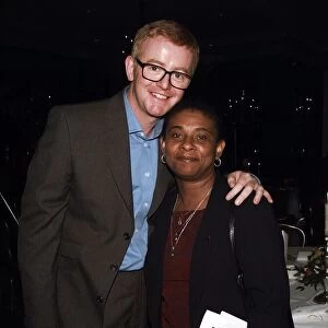 Chris Evans TV presenter with Doreen Lawrence May 1999 at The Mirror Pride of