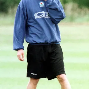 Chris Sutton of Blackburn Rovers, pictured at pre season training session Chris Sutton of Blackburn Rovers, pictured at pre season training session