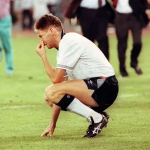 Chris Waddle 1990 World Cup Semi Final Print Chris Waddle 1990 World Cup Semi Final Print