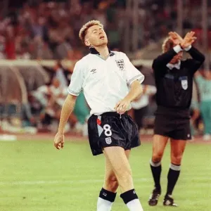 1990 World Cup Semi-Final: Chris Waddle's Penalty Miss Print 1990 World Cup Semi-Final: Chris Waddle's Penalty Miss Print