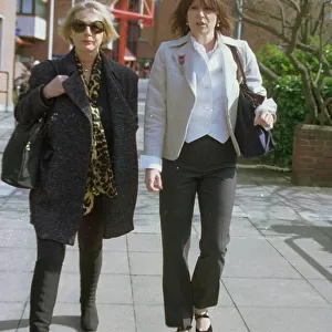 Chrissie Hynde musician at Uxbridge Magistrates where she appeared on knife charges