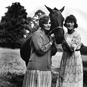 Chrissie White and Alma Taylor August 1919