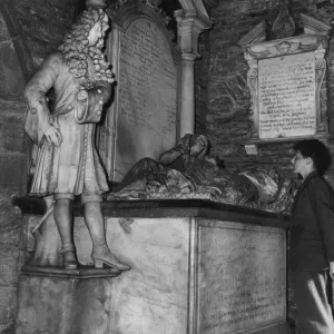 Christ College in Brecon, a market town and community in Powys, Mid Wales, 20th June 1957 Christ College in Brecon, a market town and community in Powys, Mid Wales, 20th June 1957