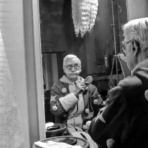 Christmas: Father Christmas seen here at Pontings. Santa is played by 88 year old Stanley Christmas: Father Christmas seen here at Pontings. Santa is played by 88 year old Stanley