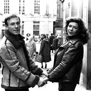 Christopher Timothy and Carol Drinkwater at the Theatre Royal Christopher Timothy and Carol Drinkwater at the Theatre Royal