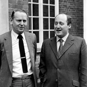 Christopher Tugendhat Visits Stormont Belfast Feb 81 EEC budget commissioner Christopher Tugendhat Visits Stormont Belfast Feb 81 EEC budget commissioner