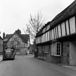 Church Street in Princes Risborough, Buckinghamshire. 18th May 1954 Church Street in Princes Risborough, Buckinghamshire. 18th May 1954