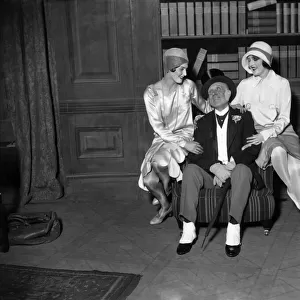 Cicely Paget Brown, James E page and Fausita Massden in the in the 1928 London stage