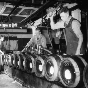 Bulmers Cider Mill Print, Plough Lane, Hereford Circa 1959