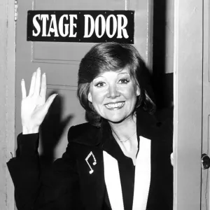 Cilla Black appears at the stage door before her performance at the Coventry Theatre in Cilla Black appears at the stage door before her performance at the Coventry Theatre in