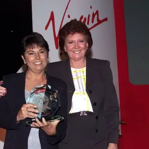 Cilla Black with Helen Rollason May 1999 winner of a special Pride of Britain Award