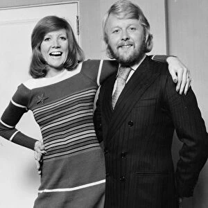 Cilla Black with husband Bobby Willis February 1972