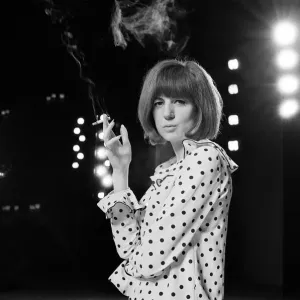 Cilla Black, at the London Palladium. 8th May 1964