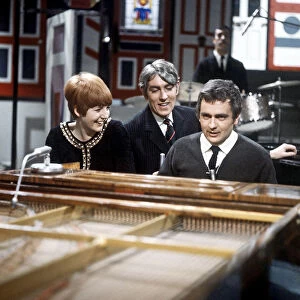 Cilla Black Singer singing with Dudley Moore and Peter Cook song called Not Only But Also