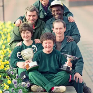 City Centre gardeners won the Britain in Bloom competition City Centre gardeners won the Britain in Bloom competition