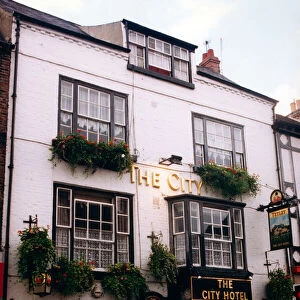 The City Hotel, in New Elvet, Durham City. 19th September 1995