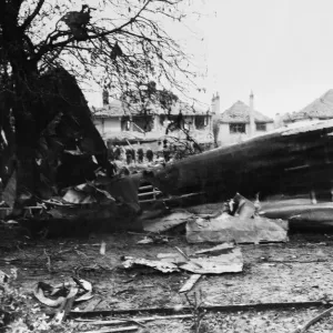 Clacton air crash 1940. German Heinkel He 111 crashed during a minelaying sortie Clacton air crash 1940. German Heinkel He 111 crashed during a minelaying sortie