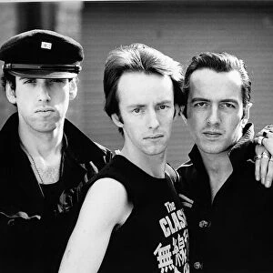 The Clash British pop group punk 1982
