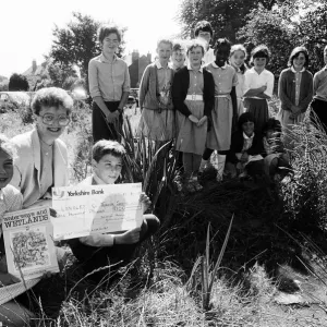Classy Conservationists Print: Lindley Junior School Pupils 1989 Classy Conservationists Print: Lindley Junior School Pupils 1989