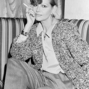 Claudia Cardinale, Italian actress in London to promote her latest film, History Claudia Cardinale, Italian actress in London to promote her latest film, History