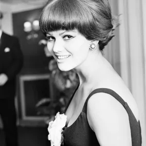 Claudia Cardinale, Italian film actress aged 24 years old Claudia Cardinale, Italian film actress aged 24 years old