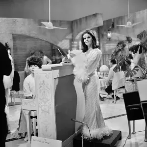 Colour Print of Claudine Longet Colour Print of Claudine Longet