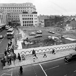Clayton Square, Liverpool. 17th January 1986