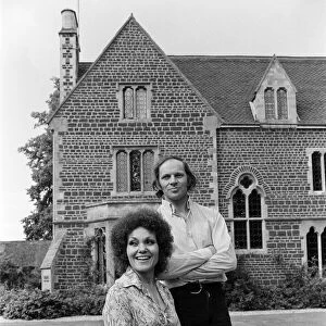 Cleo Laine and her husband Johnny Dankworth at their home, the Old Rectory