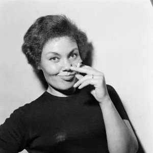 Cleo Laine Print - 4th September 1958 Rehearsal Photo
