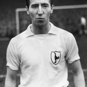 Cliff Jones pictured shortly after his move to Tottenham Hotspur for &pound;35, 000