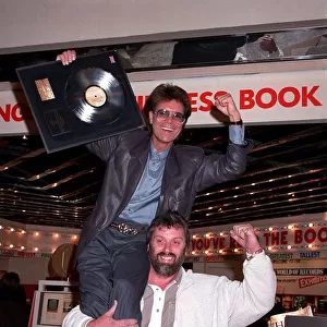 CLIFF RICHARD AND GEOFF CAPES PROMOTE CLIFFs SINGLE STRONGER