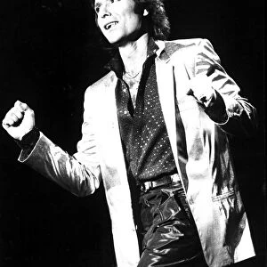 Cliff Richard performing at the Odeon Theatre, Birmingham
