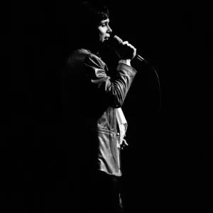 Cliff Richard performing on stage. 26th March 1981 Cliff Richard performing on stage. 26th March 1981