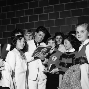 Cliff Richard pictured with fans in Rochester, New York, USA Cliff Richard pictured with fans in Rochester, New York, USA