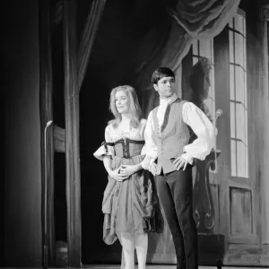 Cliff Richard and Pippa Steel Print, 18th December 1966 Cliff Richard and Pippa Steel Print, 18th December 1966