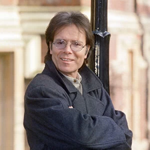 Cliff Richard promoting "Heathcliff", a unique staged concert combining theatre