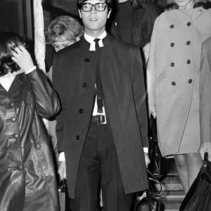 Cliff Richard, singer, being wished a happy 27th birthday by his fans Cliff Richard, singer, being wished a happy 27th birthday by his fans